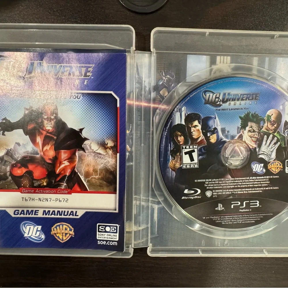 DC Universe Online - Authentic Sony Playstation 3 PS3 Game